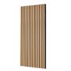 VEVOR Wood Slat Acoustic Panels 23.6 x 47.2 inch for Modern Wall Decor Light Oak