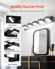 5-Light LED Modern Bathroom Vanity Light Fixtures 33.46-Inch Wall Light Fixtures