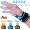 Finger Exerciser Hand Grip Strength Trainer for Athletes Musicians Physical Therapy Finger Resistance Band