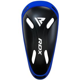 RDX Cx Polygel Groin Cup (Color: BLUE/BLACK, size: Standard Size)