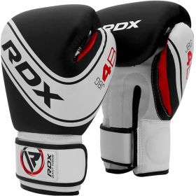 RDX 4B Robo Kids Boxing Gloves (Color: WHITE/BLACK, size: 4oz)