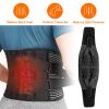 Back Support Brace Breathable Mesh Lumbar Support Belt Adjustable Lower Back Brace with Stays and Springs for Pain Relief for Men Women