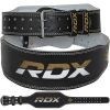 RDX 4 Inch Leather Weightlifting Gym Belt