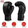 Kids Boxing Gloves Junior Training Mitt Leather Sports Punching Bag Gloves for 8-15 Years Old Boys and Girls for Kickboxing Punching Bag Focus Pads MM