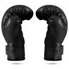 Boxing Gloves PU Leather Punching Gloves Full Finger Fighting Gloves Training Mitts for Men and Women for MMA Muay Thai Kick Boxing