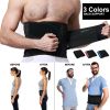 Unisex Back Support Belt Lumbar Lower Waist Brace Wrap Band Double Adjustable Pain Relief Sports Strip Trimmer for Back Pain, Herniated Disc, Sciatica