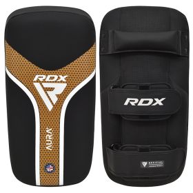 RDX ARM PAD AURA PLUS T-17 (Color: BLACK GOLDEN, size: Standard Size)
