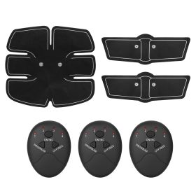 Smart Abs Stimulator Abdominal Muscle Toning Belt Trainer EMS Training Arm Fitness Gear (Option: )