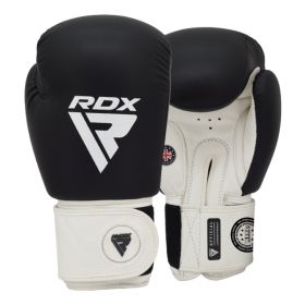 RDX T1 WAKO Boxing Gloves Black (Color: Black, size: 10oz)