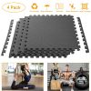 Puzzle Exercise Mat Foam Gym EVA Mat Interlocking Tiles Protective Flooring for Gym Equipment and Cushion for Workouts