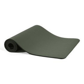 Only Supports Self Pickup  Yoga Mat, 1-2 Inch Ultra-thick High-density Practice Mat With Straps, Suitable For All Kinds Of Yoga Practice, A Varie (Option: Green Jasper)