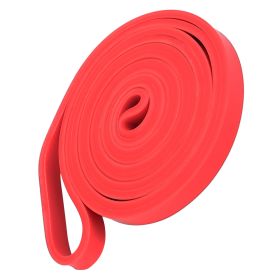 Resistance Loop Band Pull up Assistance Band Stretch Mobility for Gym Workout Yoga Power Lifting Home 4 Colors Fit for Different Weights (Option: Red)