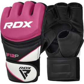 RDX F12 MMA Gloves for Women  Pink (Color: Pink, size: S)