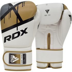 RDX F7 Ego Boxing Gloves (Color: GOLDEN, size: 12oz)