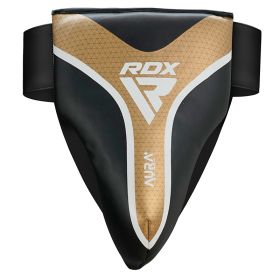 RDX GROIN GUARD AURA PLUS T-17 (Color: BLACK GOLDEN, size: L)