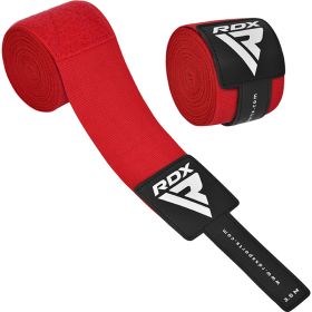 RDX IBA Boxing Hand Wraps Red (Color: Red, size: 4.5 METER)
