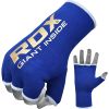 RDX HY Inner Gloves Elasticated Half Finger for Boxing, MMA Knuckle Protection OEKO-TEXÂ®Â Standard 100 certified