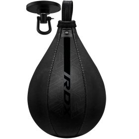 RDX F6 KARA SPEED BALL With steel swivel (Color: Black, size: Standard Size)