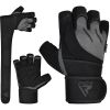RDX L4 Open Finger Weightlifting Gym Gloves