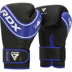 RDX 4B Robo Kids Boxing Gloves (Color: BLUE/BLACK, size: 4oz)