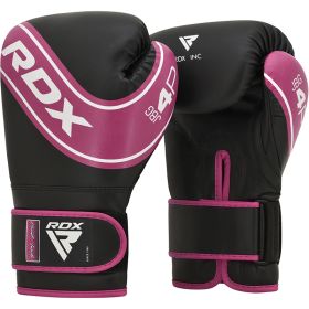 RDX 4B Robo Kids Boxing Gloves (Color: PINK/BLACK, size: 6OZ)