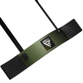 RDX T2 Arm Blaster for Biceps Curl (Color: ARMY GREEN, size: Standard Size)