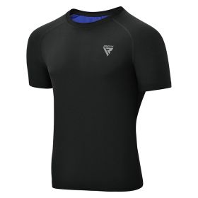 RDX M1 SWEAT T-SHIRT MEN (Color: Black, size: 3XL)