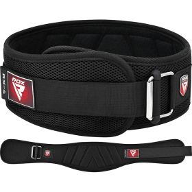 RDX RX4 Weightlifting Belt (Color: Black, size: S)