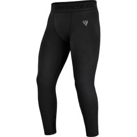 RDX T15 Black Compression Tights (Color: Black, size: M)