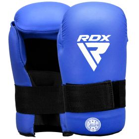 RDX WAKO T1 Point Fighter Gloves Blue (Color: Blue, size: S)