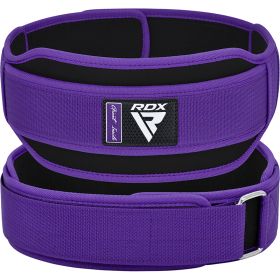 RDX RX5 Weightlifting Belt (Color: Purple, size: XS)