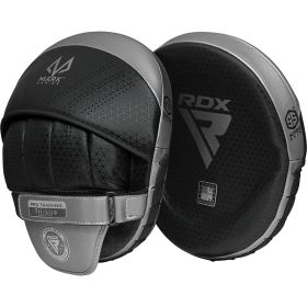 RDX L1 Mark Pro Boxing Training Pads (Color: Silver, size: Standard Size)