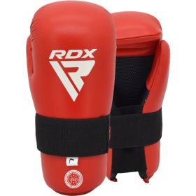 RDX WAKO T1 Point Fighter Gloves Red (Color: Red, size: S)