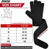 RDX L4 Open Finger Weightlifting Gym Gloves
